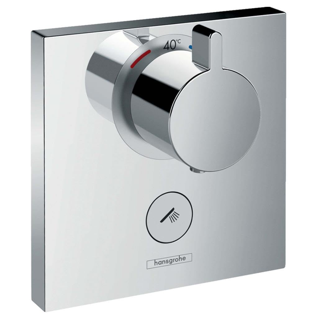 hansgrohe ShowerSelect Thermostatic Highflow Mixer for Multiple Outlets, Chrome