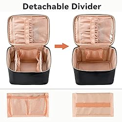 OCHEAL Makeup Bag, Large Travel Cosmetic Bags for