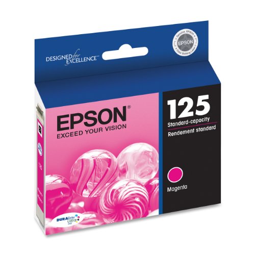 Epson T125320 DURABrite Ultra Magenta Standard Capacity Cartridge Ink