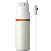 LARQ Bottle Swig Top Amber Vittoria 34 Oz, Granite White