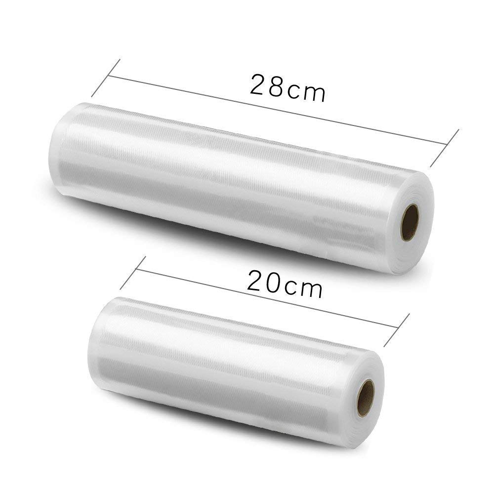 Aobosi Vacuum Sealer Bags Vacuum Food Sealer Rolls Foodsaver BPA Free