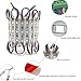 EAGWELL Storefront Light 20 Ft RGB Store Front Lights 40 Pieces Module LED Lights,2 Set 5050 SMD 120 LED Module Window Strip Light for Letter Advertising Signs