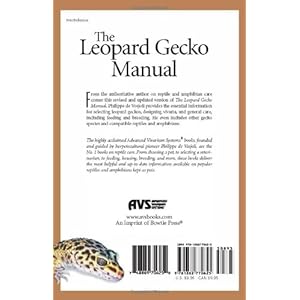 The Leopard Gecko Manual: From The Experts At Advanced Vivarium Systems