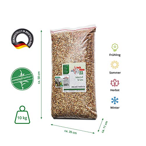 Paul´s Mühle Wildvogelfutter, Vogelfutter ideal für Brutzeit und Aufzucht, Phönix, 10 kg – Bild 3