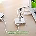 UGREEN USB 3.0 Hub Micro USB OTG Adapter with 4 USB Ports Compatible for MacBook air, Surface Laptop, OTG Enabled Android Cell Phone and Tablet (White)
