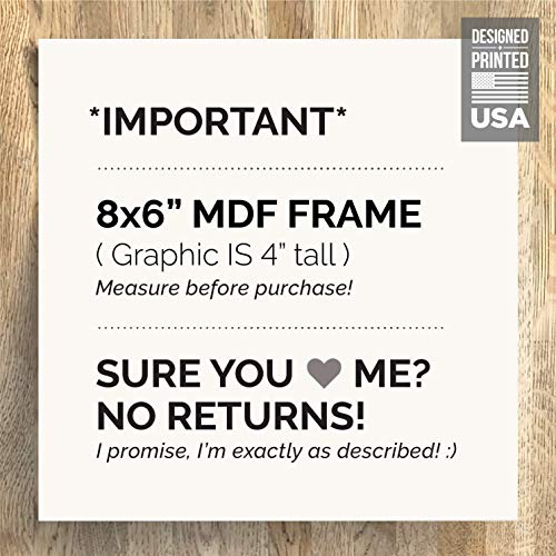 6x8" Flush Only Toilet Paper Natural Waste Bathroom Sign Septic System Sensitive Plumbing No Feminine Sanitary Products Tampons Decor Restaurant Office airbnb Modern Art Disposal Bags