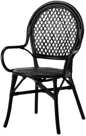 Ikea Almsta Chaise Rotin Noir Amazon Fr Cuisine Maison