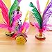 Coceca 150pcs Large Colorful Feathers for Arts and Crafts