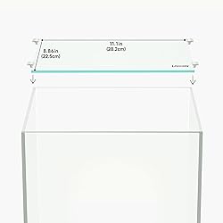 LANDEN 4mm Thick Clear Glass Aquarium Lid, Includes
