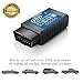 OBD2 Scanner & Bluetooth Car Code Reader – Clears Check Engine Lights Instantly – Diagnose 3000 Car Codes - Wireless Car Diagnostic Scanner – Auto Scanner For All 1996+ Vehicles (Android Devices Only)