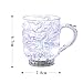 YoCoo Water Liquid Activated Light Cup Dragon Painted Plastic Cups Mug Color Change Flash blinking LED Beer Whisky Shot Glass Cup For Bar Club Night Party Halloween Christmas, etc.