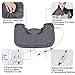 Tech Love Electric Heating Pad for Neck Shoulder and Upper Back Pain Relief Moist/Dry Heated Pad with Auto Shut Off 14” x 22” - Charcoal Gray