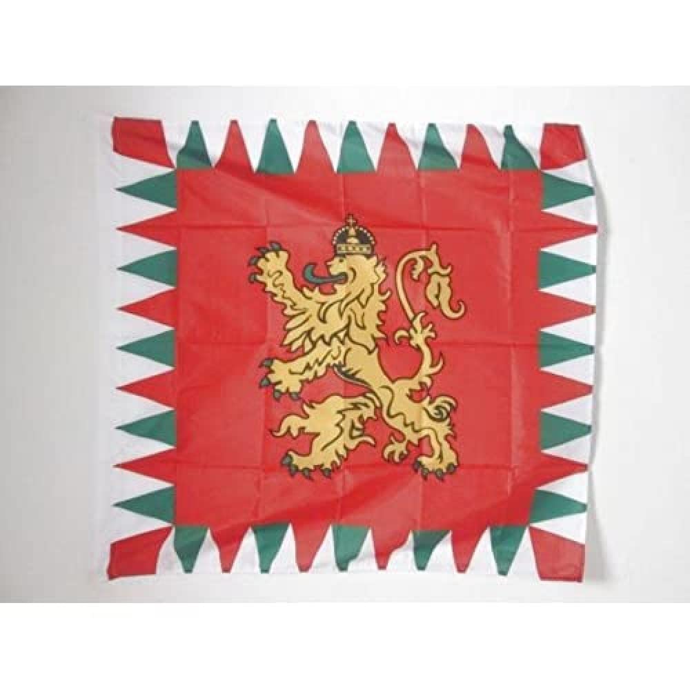 AZ FLAG - Royal Standard of Bulgaria 1908-1940 Flag - 3x3 Ft - 100% Polyester Bulgarian kingdom Banner with Sleeve - Fade Resistant - Vivid Colors - 3' x 3' Feet - 90x90 Cm
