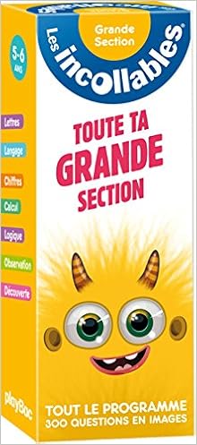 Amazonfr Incollables Toute Ma Grande Section Cahier - 