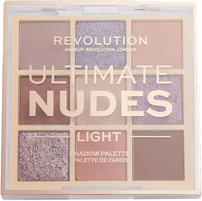 Makeup Revolution Ultimate Nudes Eyeshadow Palette 8.1g Light Cruelty-Free Vegan