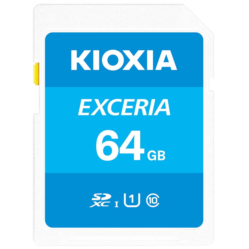 Kioxia Exceria 64GB SDXC Card, UHS-I, Class 10