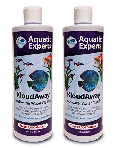 KloudAway Freshwater Aquarium Water Clarifier - Clears Cloudy Water, Water Clarifier for Fish Tank, Made in USA (2 Pack) - Thumbnail 6