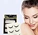 AccMart Magnetic Eyelashes Dual Magnet Glue-free 3D Reusable Full Size Natural False Lashes for Natural Look (6PCS)