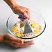 SUMO Pastry Cutter Tool - Heavy Duty Stainless Steel Dough Cutter, Dough Blender with Comfortable Handle Perfect for Flakey Pie Crust, Dishwasher Safe (Purple)
