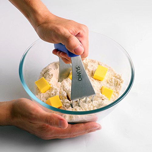 SUMO Pastry Dough Blender: Sturdy Pastry Cutter. Dishwasher Safe (Purple)