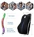 Gugusure Memory Foam Lumbar Support Pillow, Breathable Mesh Back Cushion with Ergonomic Designed for Low Back Pain Relief, Orthopedic Backrest for Car Seat, Office Chair, Wheelchair and Recliner