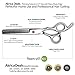 ✅Hair Thinning Shears for Women/Thinning Scissors Hair Cutting/texturizing shears/Texturing Scissors/Professional Hairdressing Scissors for Barber and Salon Styling 6.5