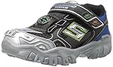 Skechers Kids Boys' Damager Iii-Adventure Extreme Sneaker, Black/Silver/Royal, 7 M US Toddler