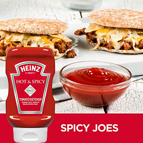 Heinz Hot & Spicy Ketchup with Tabasco (14 oz Bottles, Pack of 6) Buy