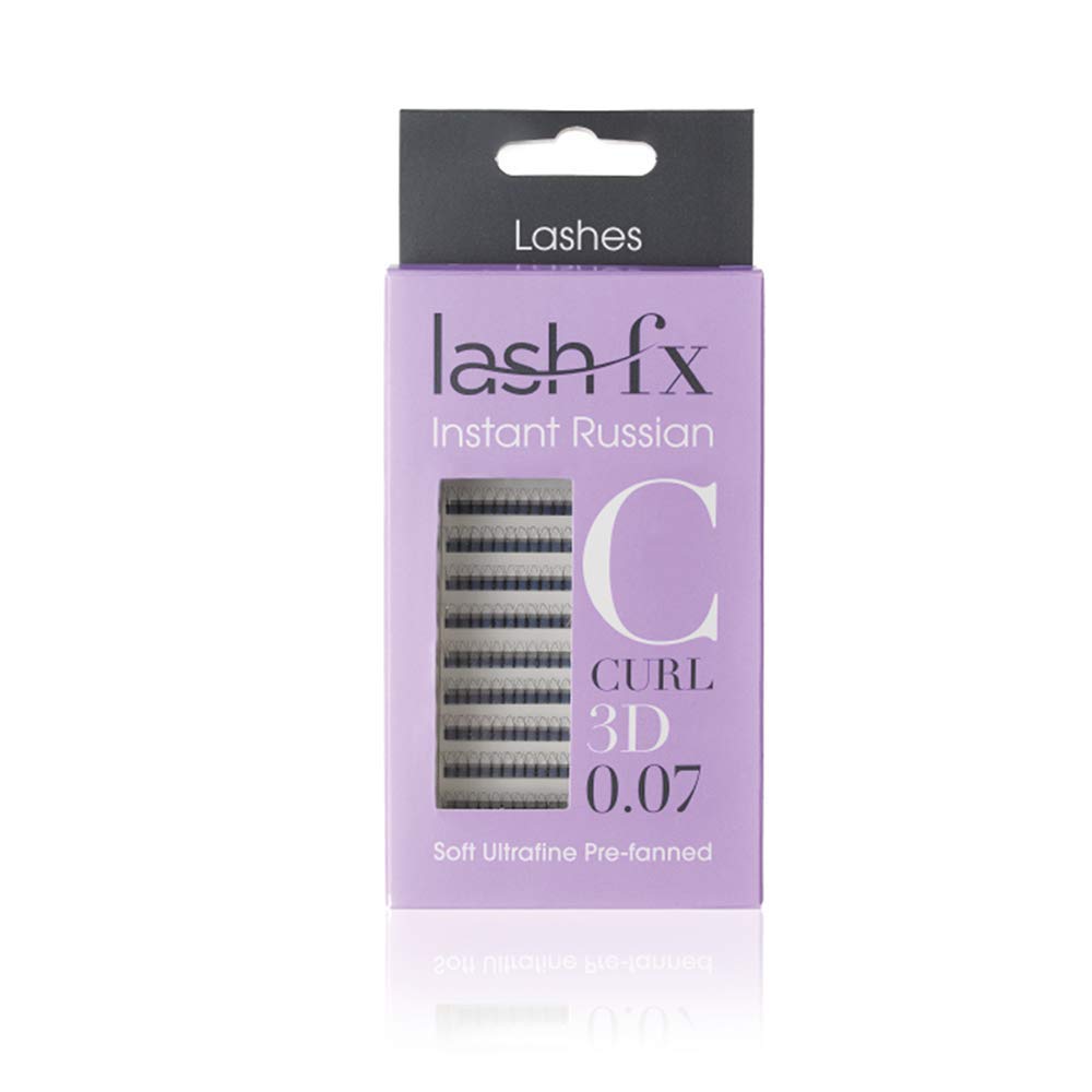 Lash FX Instant Russian Lashes 3D C 10mm