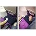 Inflatable Travel Footrest for Airplanes, Foot and Leg Rest Travel Pillow - Kids' Bed to Lay Down Flat on Flights (Grey)
