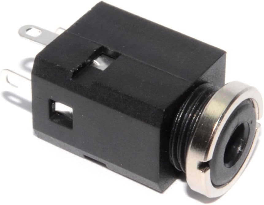 kenable 3.5mm 3 Pole Stereo Jack Socket Solder Chassis Amazon.co.uk