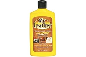 MR. LEATHER Cleaner and Conditioner - Leather Conditioner to Shine & Protect – Leather Protector Liquid – Use as Sofa Cleaner