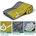 Cold Weather Waterproof Sleeping Bag with Armholes and Adjustable Foot Section - Envelope Lightweight Portable, Comfort With Compression Sack - for 4 Season Traveling, Camping, Hiking, Outdoor Activit