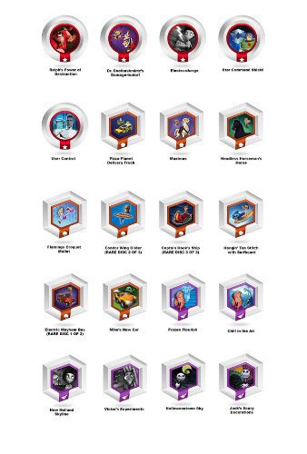 Disney Infinity - Series 2 Power Discs - Complete Set with Album Case ...