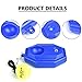 Vjoy Tennis Ball Trainer, Tennis Base with A Rope Self-Study Tennis Rebound Player with Trainer Baseboard + 2 Training Ball (Tennis Trainer)