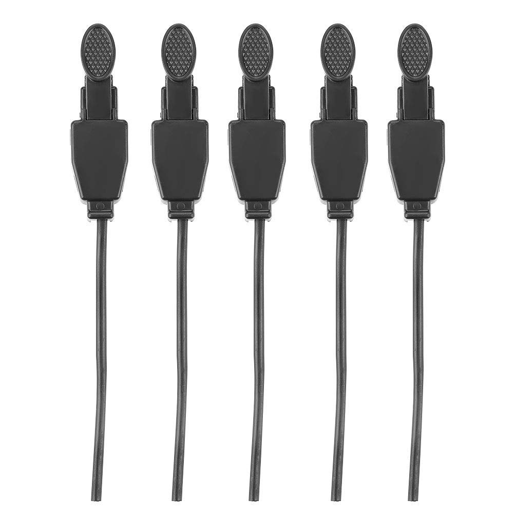 Hilitand 5 Pcs Black Plastic Push Button Welding Torch Trigger Switch, ON-OFF Mode