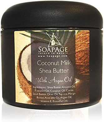 Soapage Coconut Milk Raw Shea Body Butter