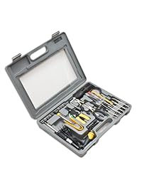 Syba kit de herramientas para pasatiempos en una funda plegable., Gris