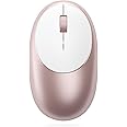 Satechi Wireless Mouse for MacBook Pro M1 with Rechargeable USB-C Port - Bluetooth Mouse for Mac, iPad & More - Rose Gold