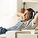 iDeaUSA Bluetooth Headphones with Mic, APT-X Wireless Over-ear Headphones for TV, 14 Hours Playback