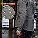 FREE SOLDIER Men's Outdoor Waterproof Soft Shell Hooded Military Tactical Jacket