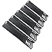 Grill Heat Plate for Dyna-Glo Grill Parts DGF493BNP DGF510SBP DGF510SSP, Porcelain Burner Covers for Backyard BY13-101-001-13, BY14-101-001-02, BY15-101-001-02 Uniflame GBC1059WB 15 Inch (5 Pack)