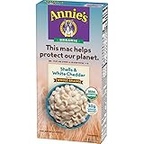 Annie's Organic Shells and White Cheddar Macaroni and Cheese, Whole Wheat, 6 oz