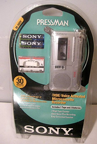 Sony M-560V Microcassette Voice Recorder by Sony