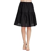 BEAUTELICATE Half Slip Skirt Extender 100% Cotton Vintage Underskirt