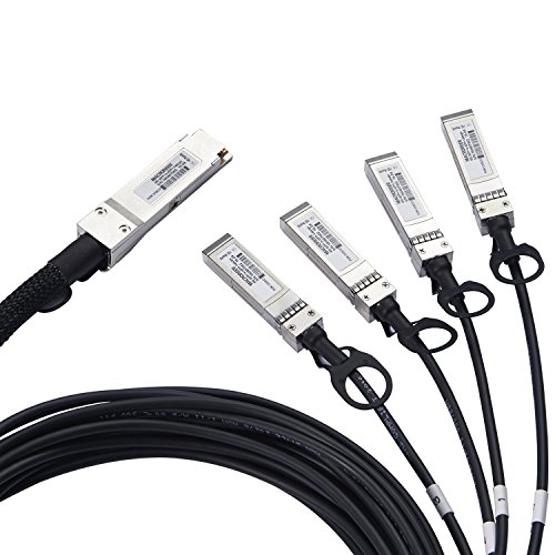 Macroreer for Arista CAB-Q-S-5M 40Gb/s QSFP+ to 4SFP+ Copper Breakout Cable 5-meter Passive