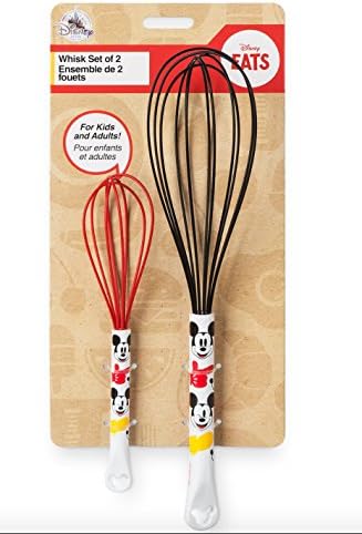 Disney Authentic Mickey Mouse Whisk Set of 2