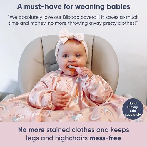 BIBaDO Long Sleeve Baby Bibs Babies Toddlers 6-36 Months