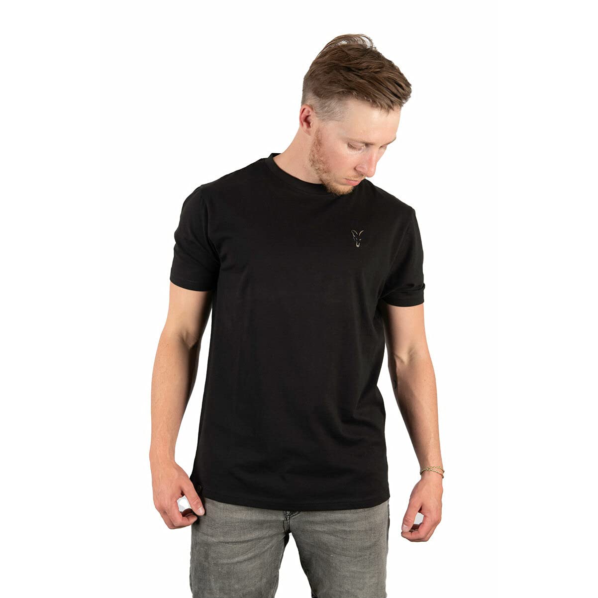 FOX Black T Shirt Small