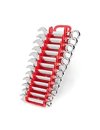 TEKTON wrn01066 Stubby llave combinada establecer con tienda y Go Keeper, 5 16   3 4 de pulgada, 8 unidades